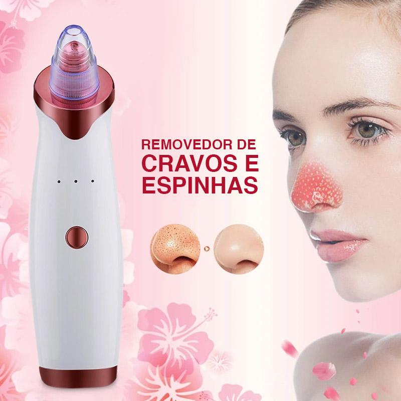 Limpador de cravos facial a vacuum